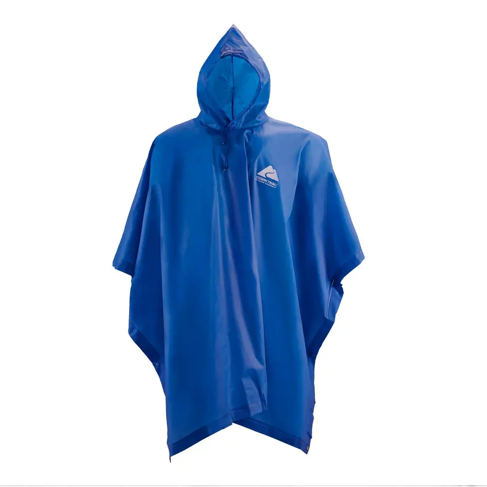 3/4 Sleeve Raincoat - Unisex Single-Breasted Long Poncho