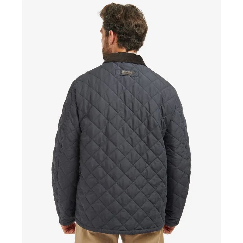 Barbour Horsley Mens Quilt Jacket - Navy/River Birch Tartan