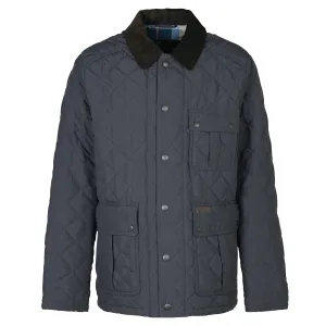 Barbour Horsley Mens Quilt Jacket - Navy/River Birch Tartan