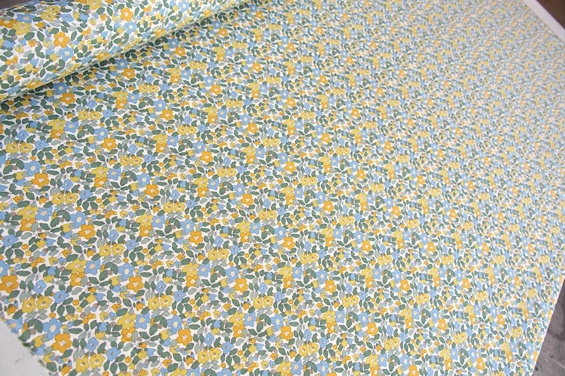 Betsy Berry Yellow/Blue - Liberty Tana Lawn™