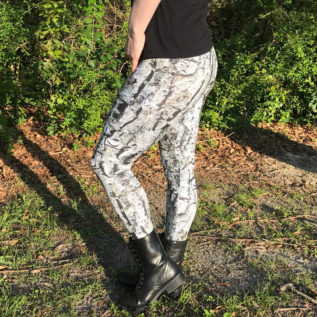 Country Bumpkin 3D Tree Bark Camo Leggings