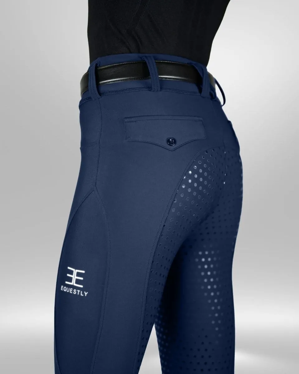 Equestly- Lux GripTEQ Riding Pants (Navy)