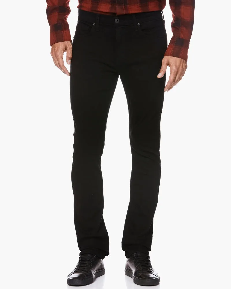 Federal Slim Straight In Black Shadow Jeans