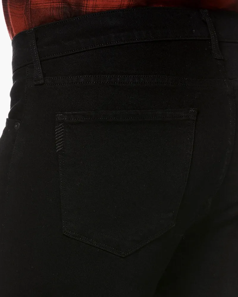 Federal Slim Straight In Black Shadow Jeans