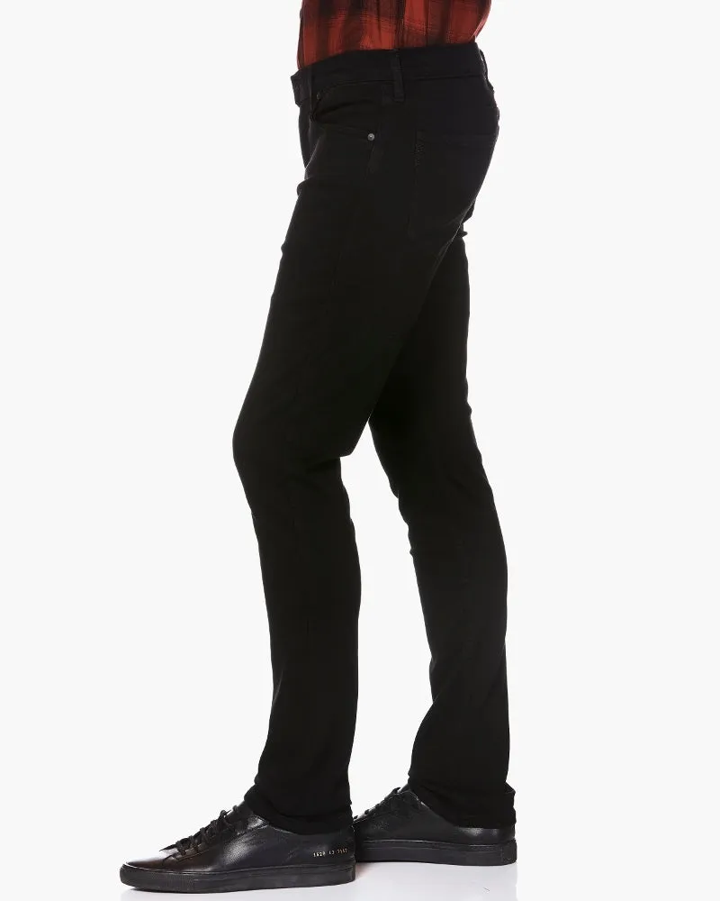 Federal Slim Straight In Black Shadow Jeans