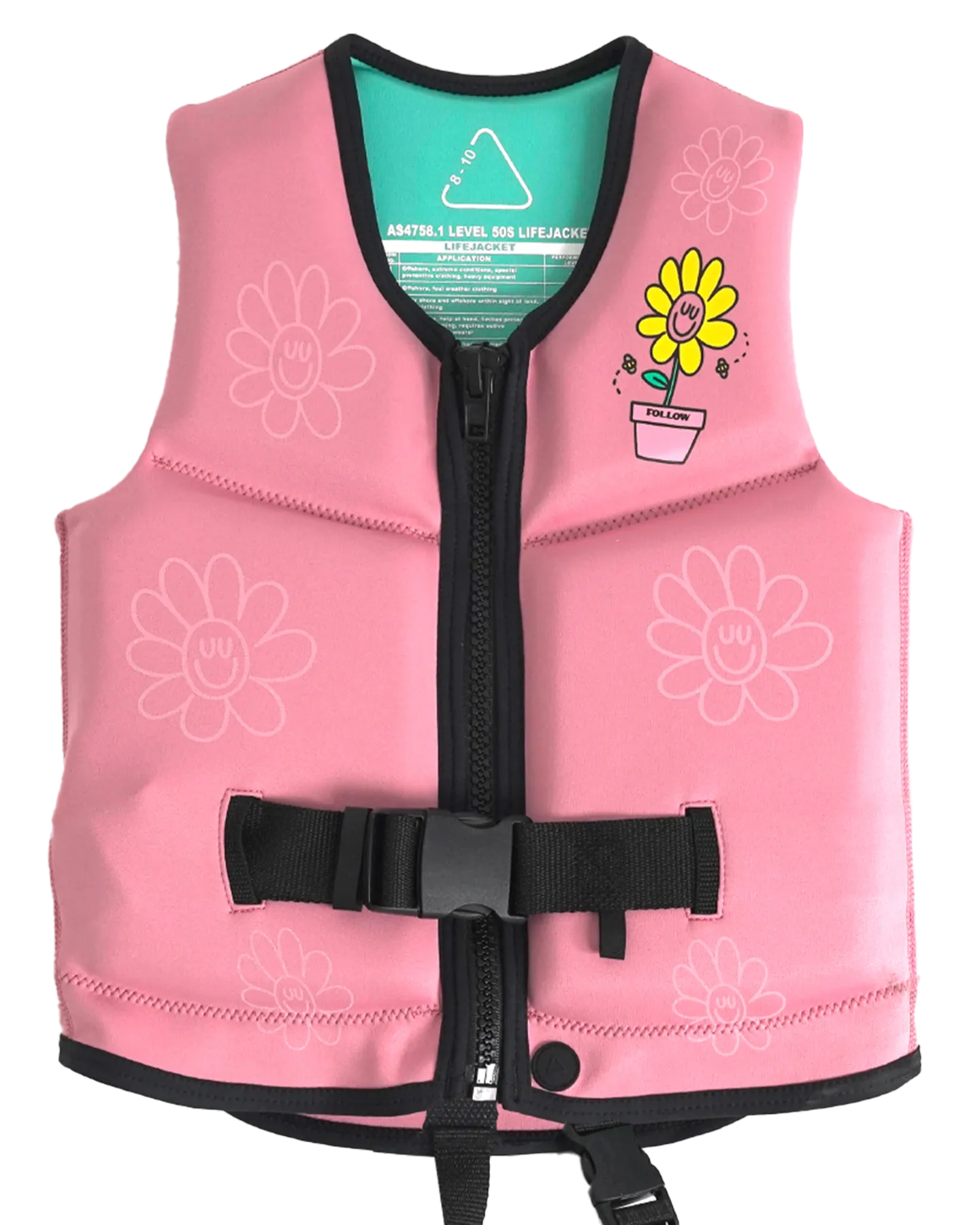 Follow Grommy Infants' Life Jacket - Pink - 2024