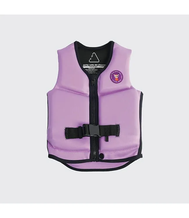 Follow Monster Kids Life Vest (2023) - Black/Purple