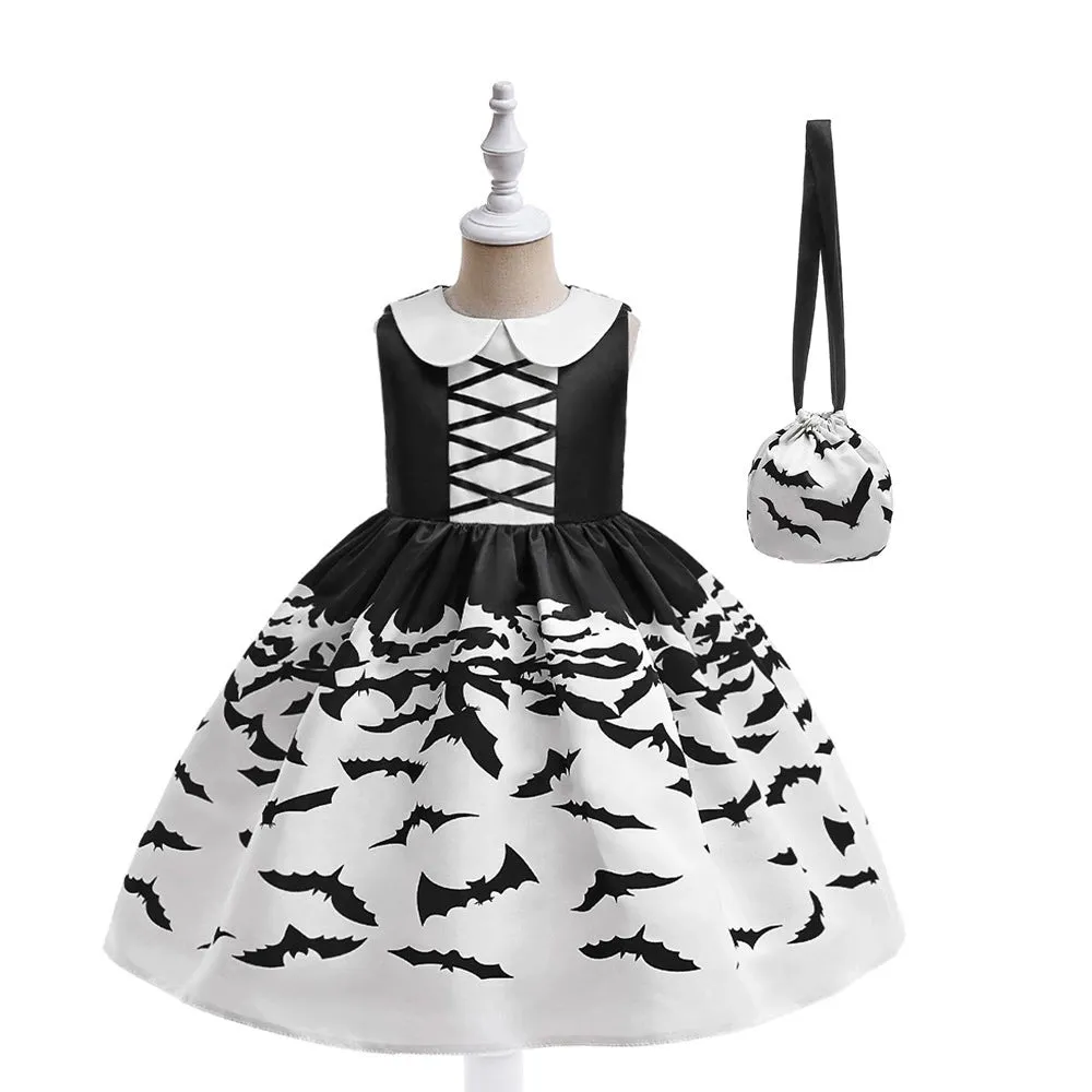 Girls' Princess and Witch Costume Dresses