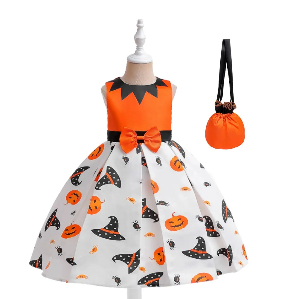 Girls' Princess and Witch Costume Dresses