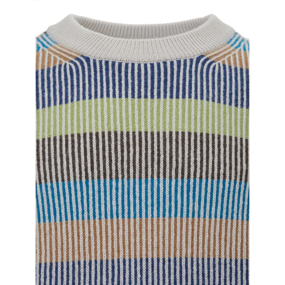 Gran Sasso Elegant Multicolor Cashmere Sweater for Men