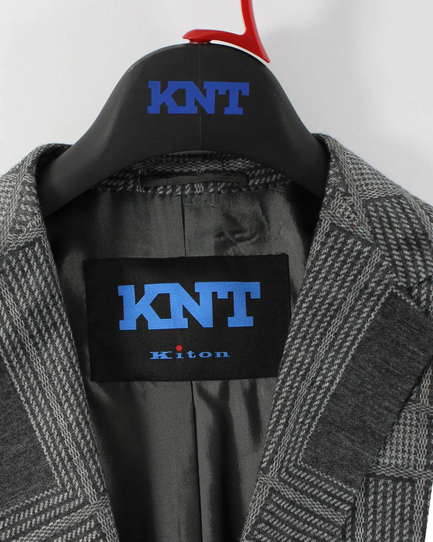 KNT Kiton Sport Coat Gray Design Cashmere Blend EUR 46/ US 36 R REDUCED - SALE