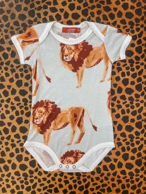 Lion Bamboo Short Sleeve One Piece