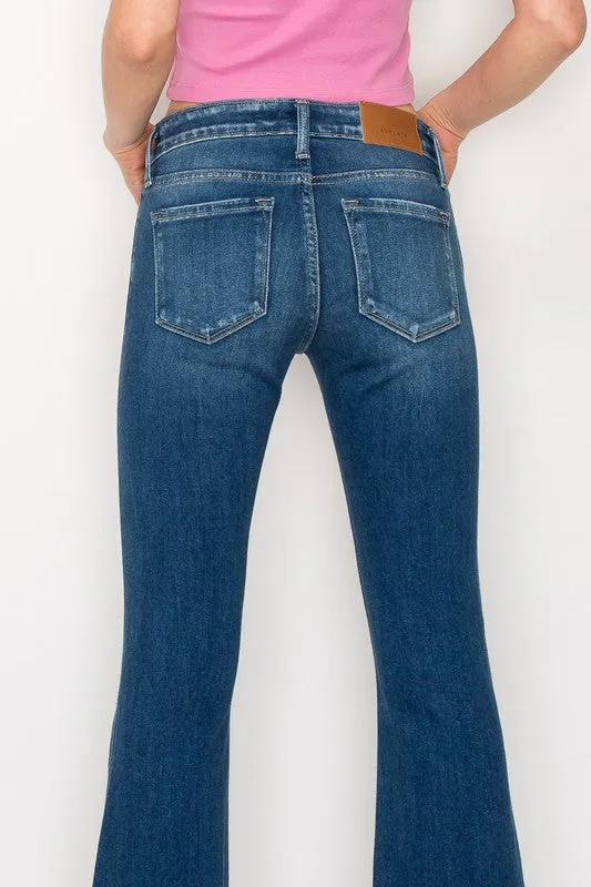 Low Rise Stretch Vintage Flare Jeans *Online Only*