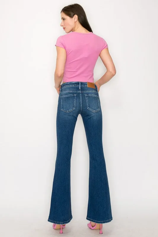 Low Rise Stretch Vintage Flare Jeans *Online Only*