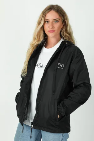 Mantra Hooded Jacket - Black