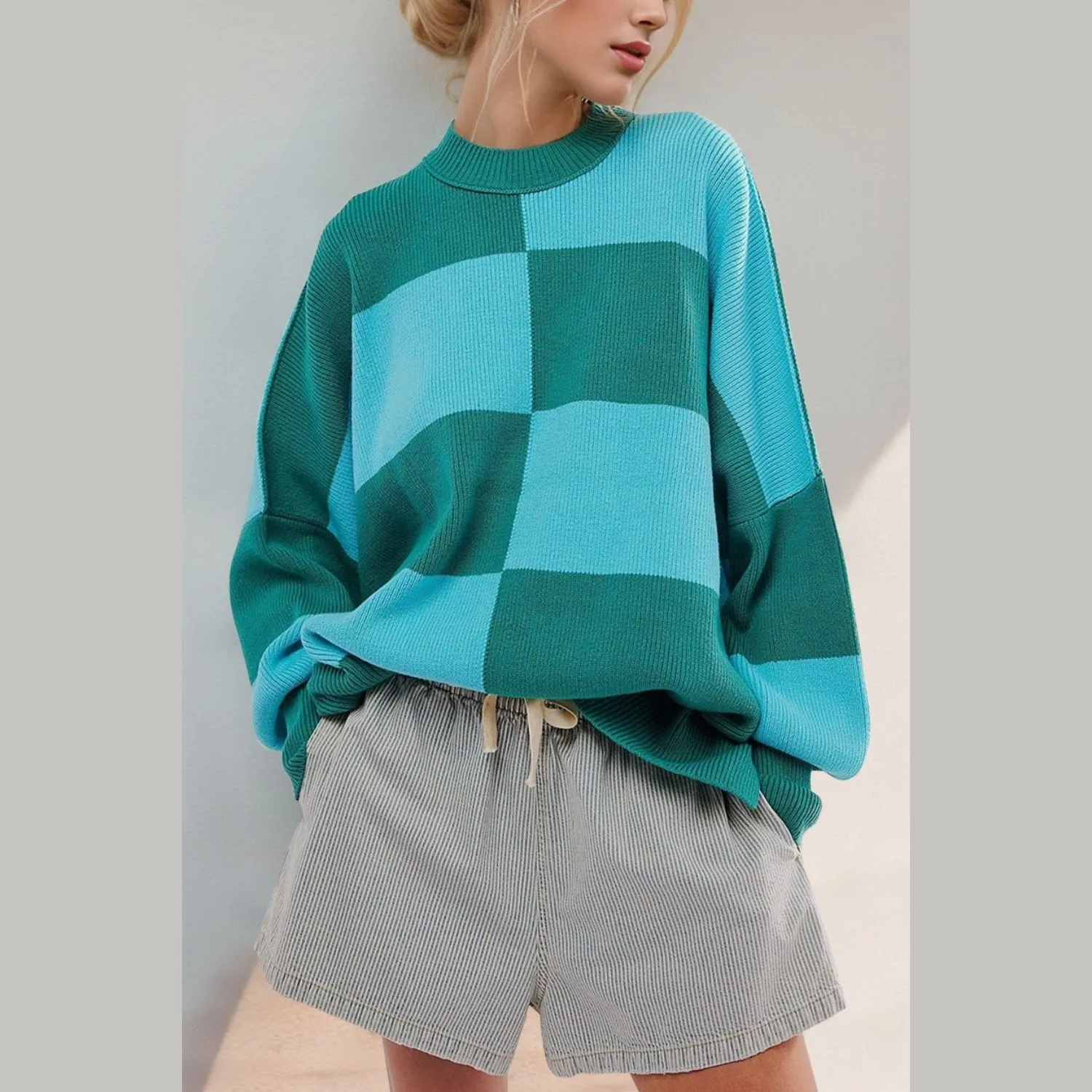 Midday Mood Batwing Sleeve Sweater