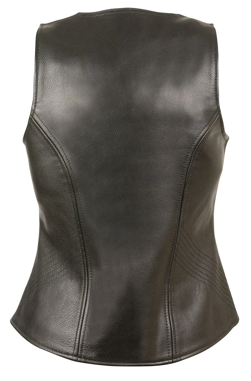 Milwaukee Women's Zipper Vest with Stitch Detailing