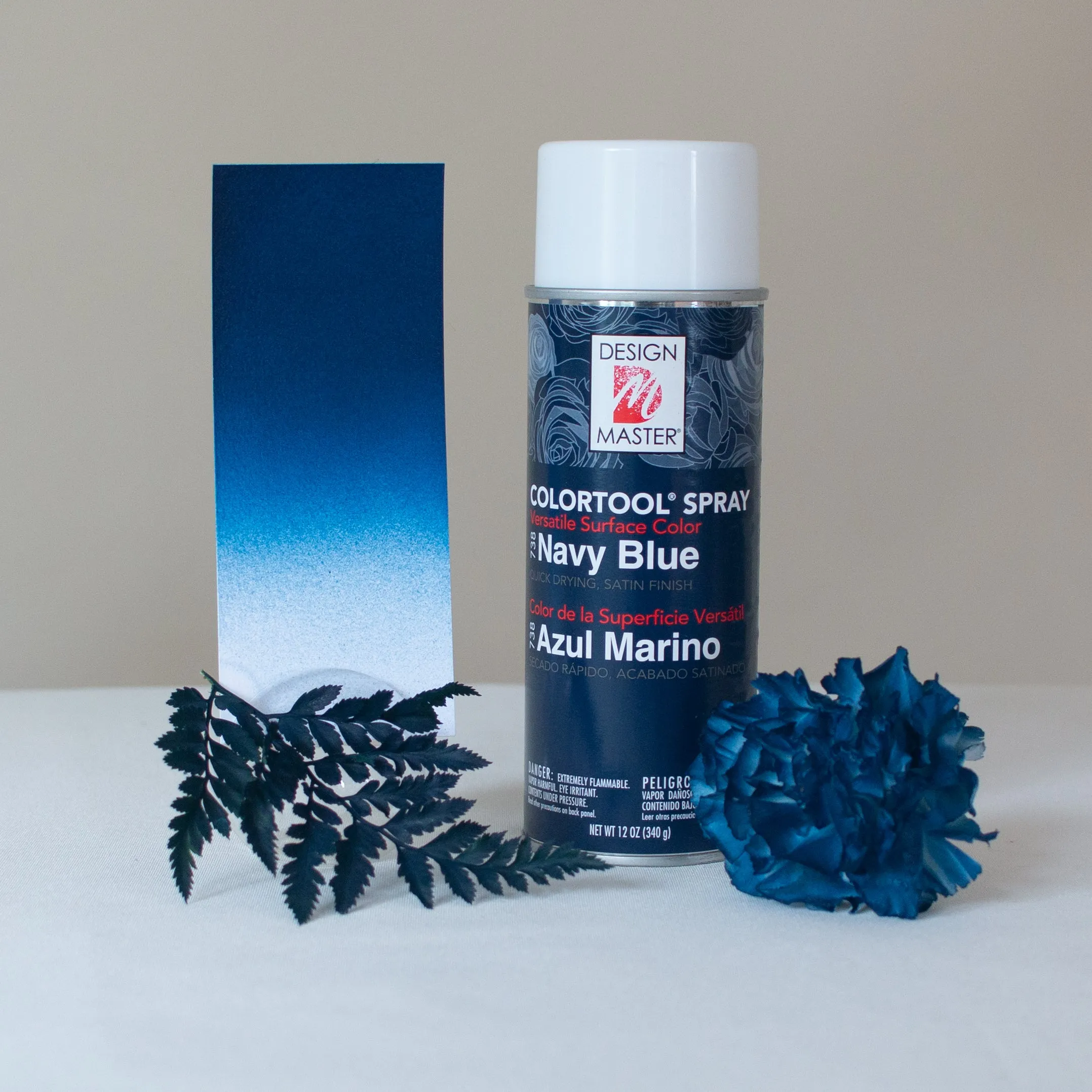 Navy Design Master Colortool Floral Spray Paint