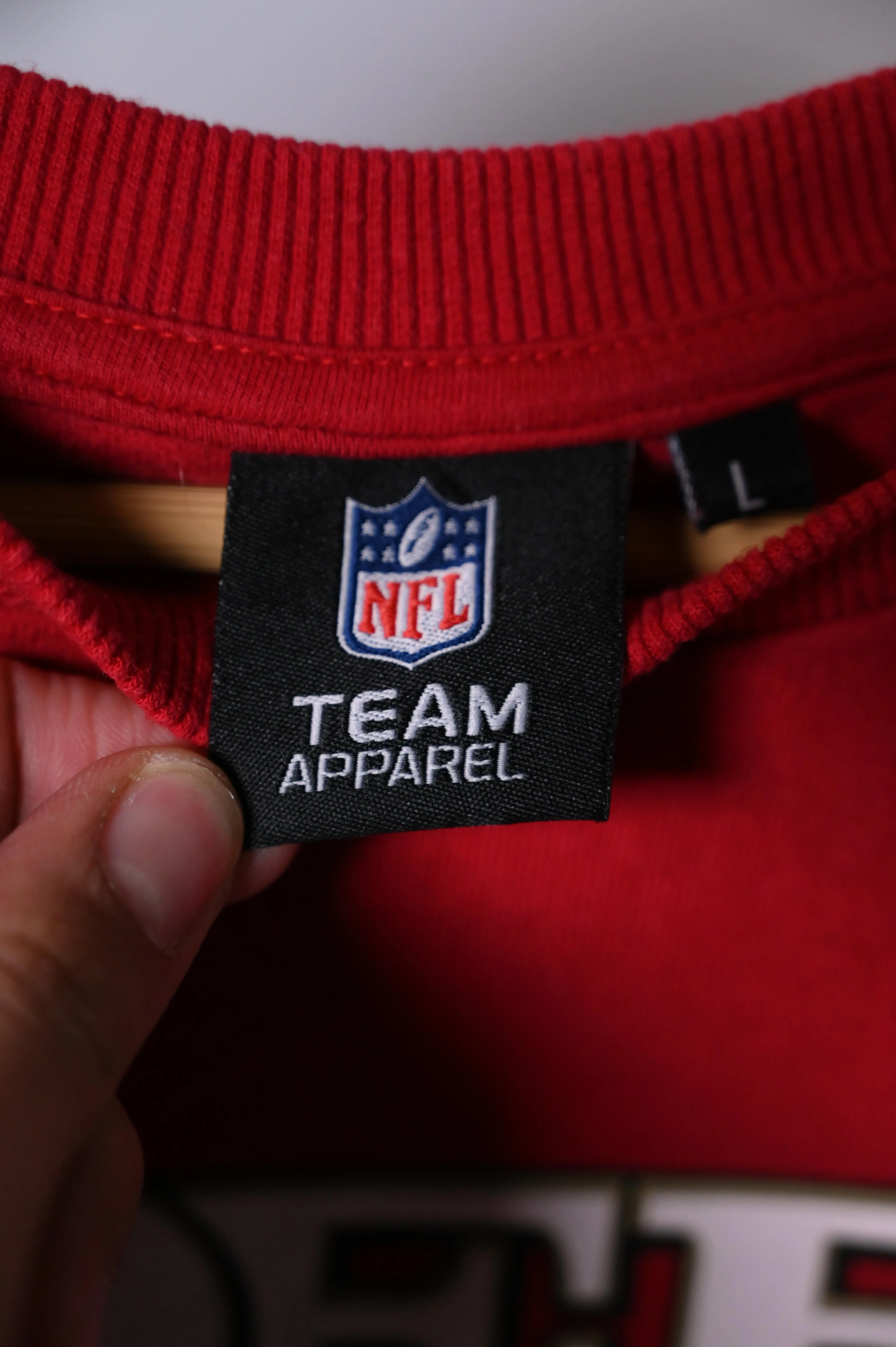 NFL Red Sweatshirt - Large