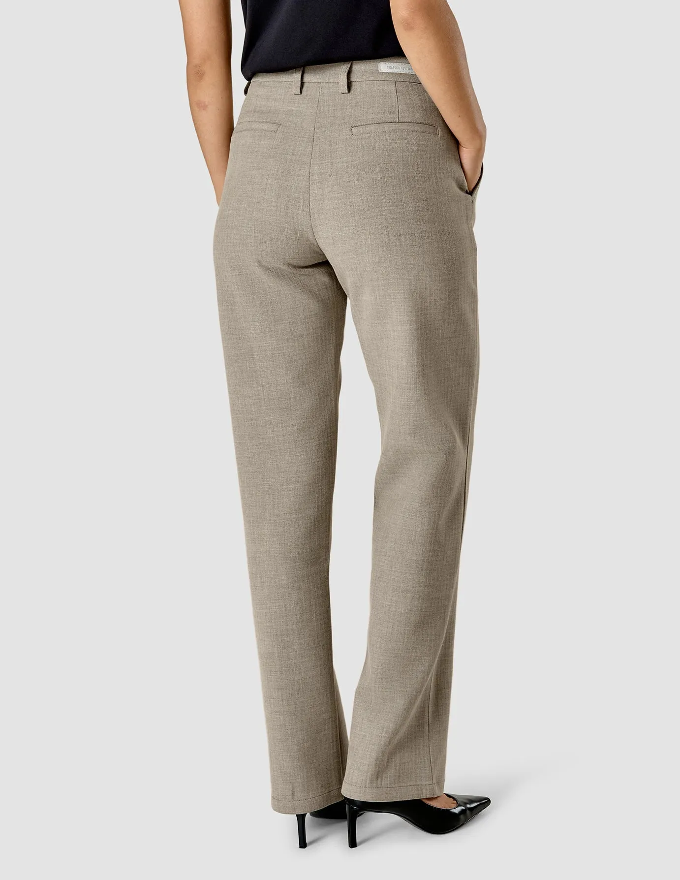 No. 1 Pants Straight Cloud Beige