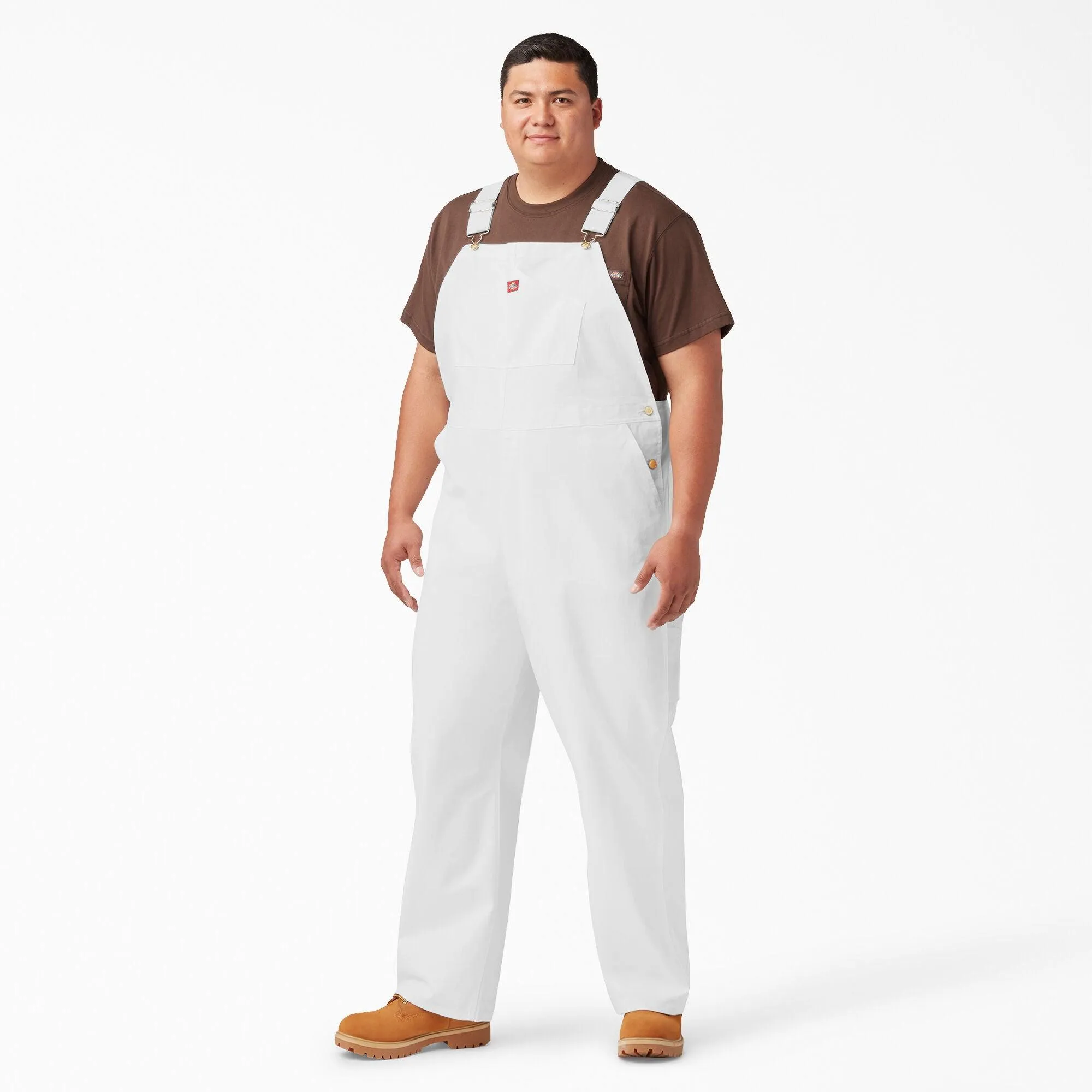 Painter's Bib Overalls, White