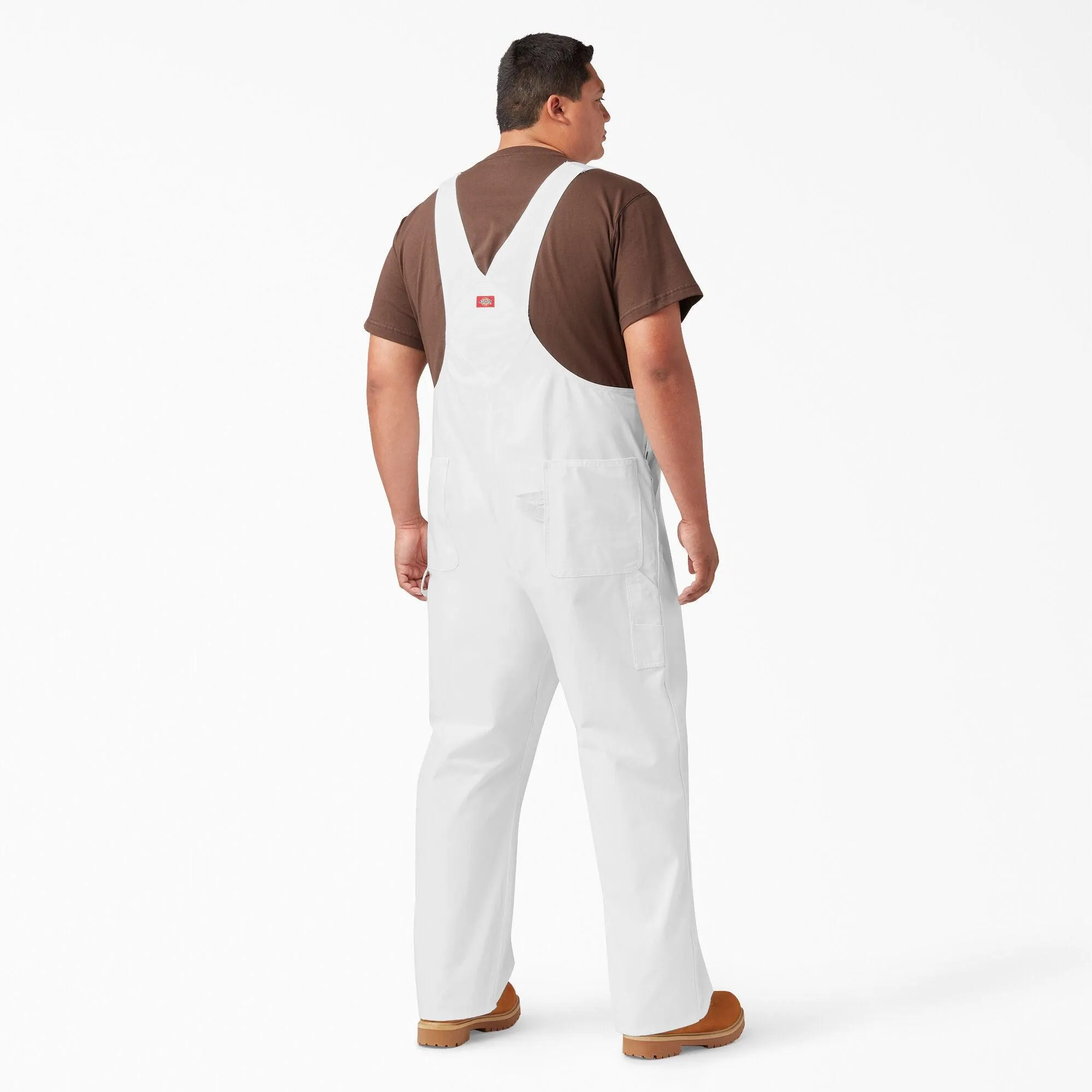 Painter's Bib Overalls, White