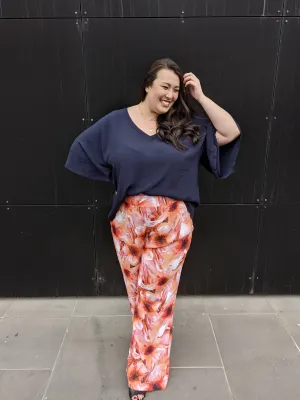 'PALAZZO' Pant - Coral