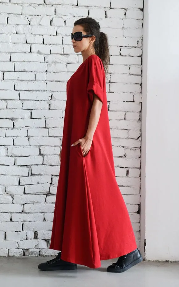 Red Maxi Dress