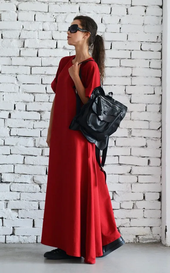 Red Maxi Dress