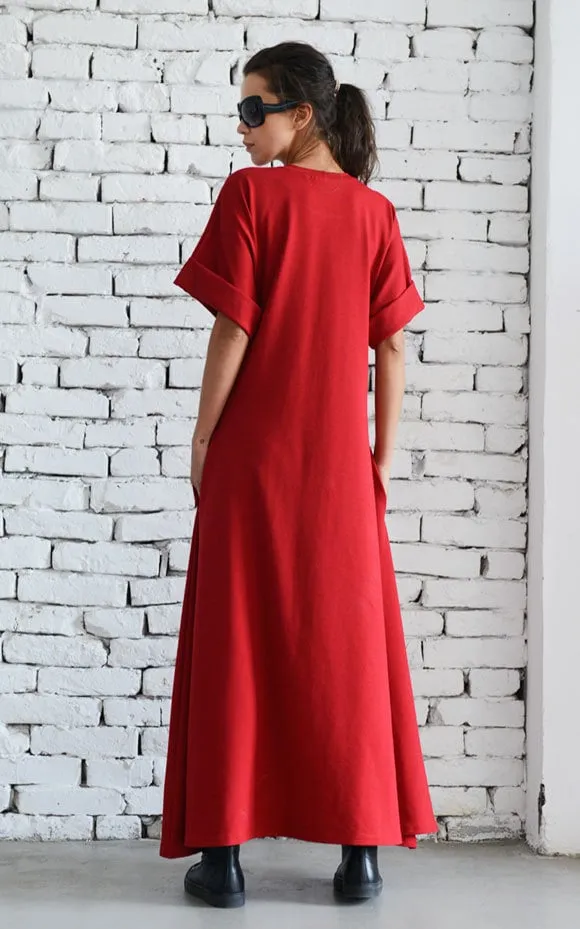 Red Maxi Dress