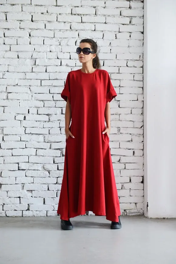 Red Maxi Dress