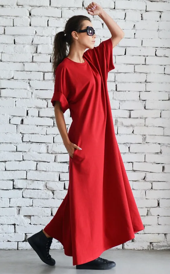 Red Maxi Dress