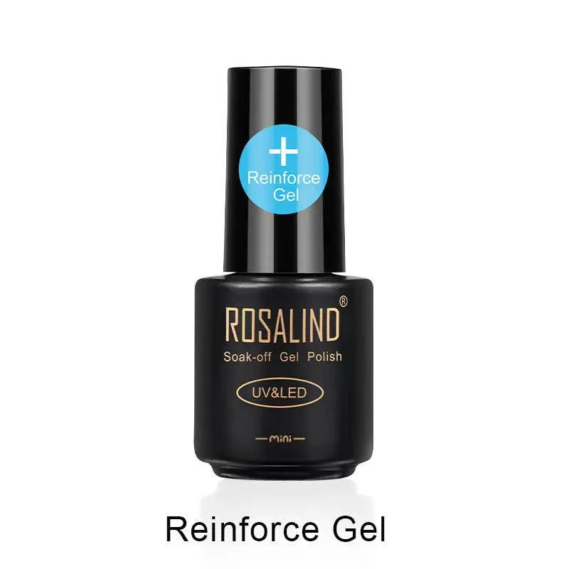 ROSALIND Reinforce Gel Polish Bright For Nail Art Design LED/UV Lamp