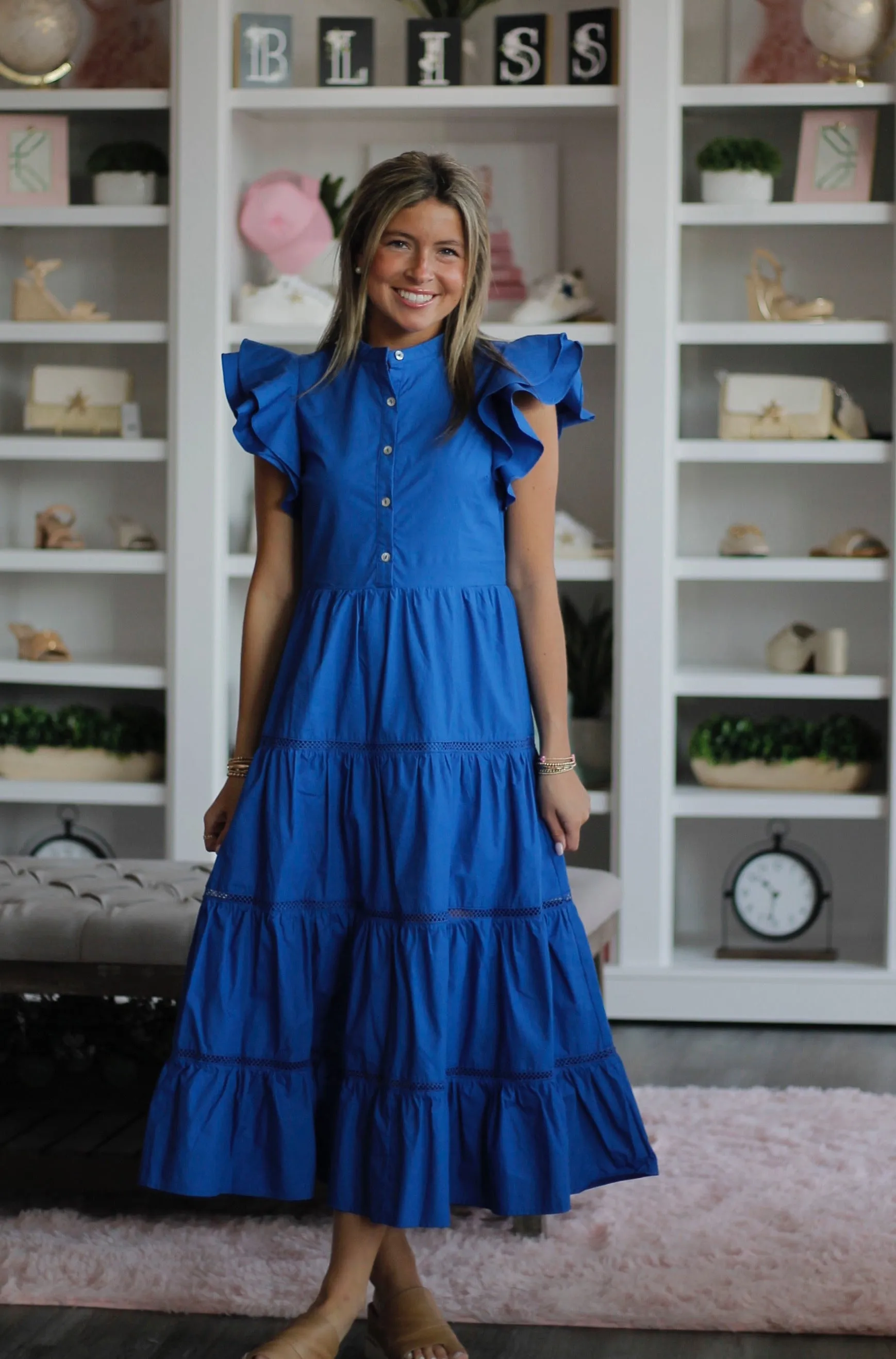 Royalty Royal Blue Dress