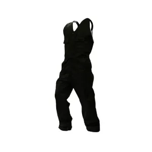 Safe-T-Tec | Black Bib Overalls 300gsm Cotton | 820006