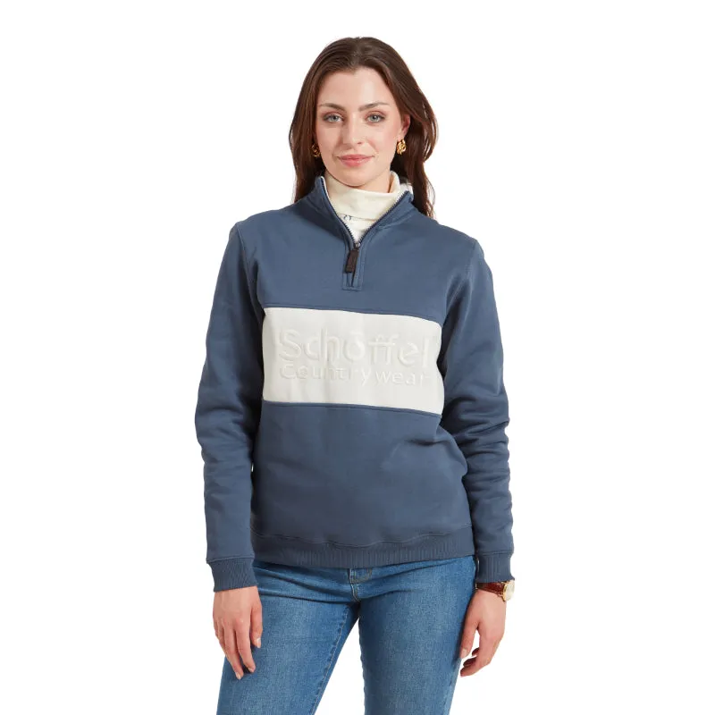 Schoffel St Agnes Ladies Sweatshirt - Vintage Navy