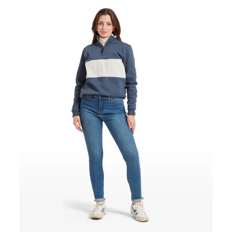 Schoffel St Agnes Ladies Sweatshirt - Vintage Navy