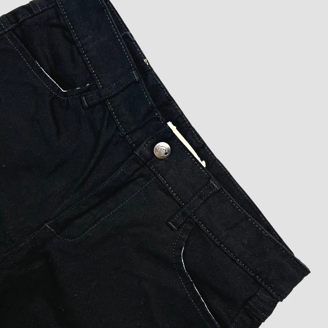 Skinny Twill Pant | Black