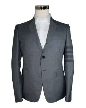 Thom Browne Sport Coat Medium Gray 4 Bar Design EU 52 / US 42 SALE