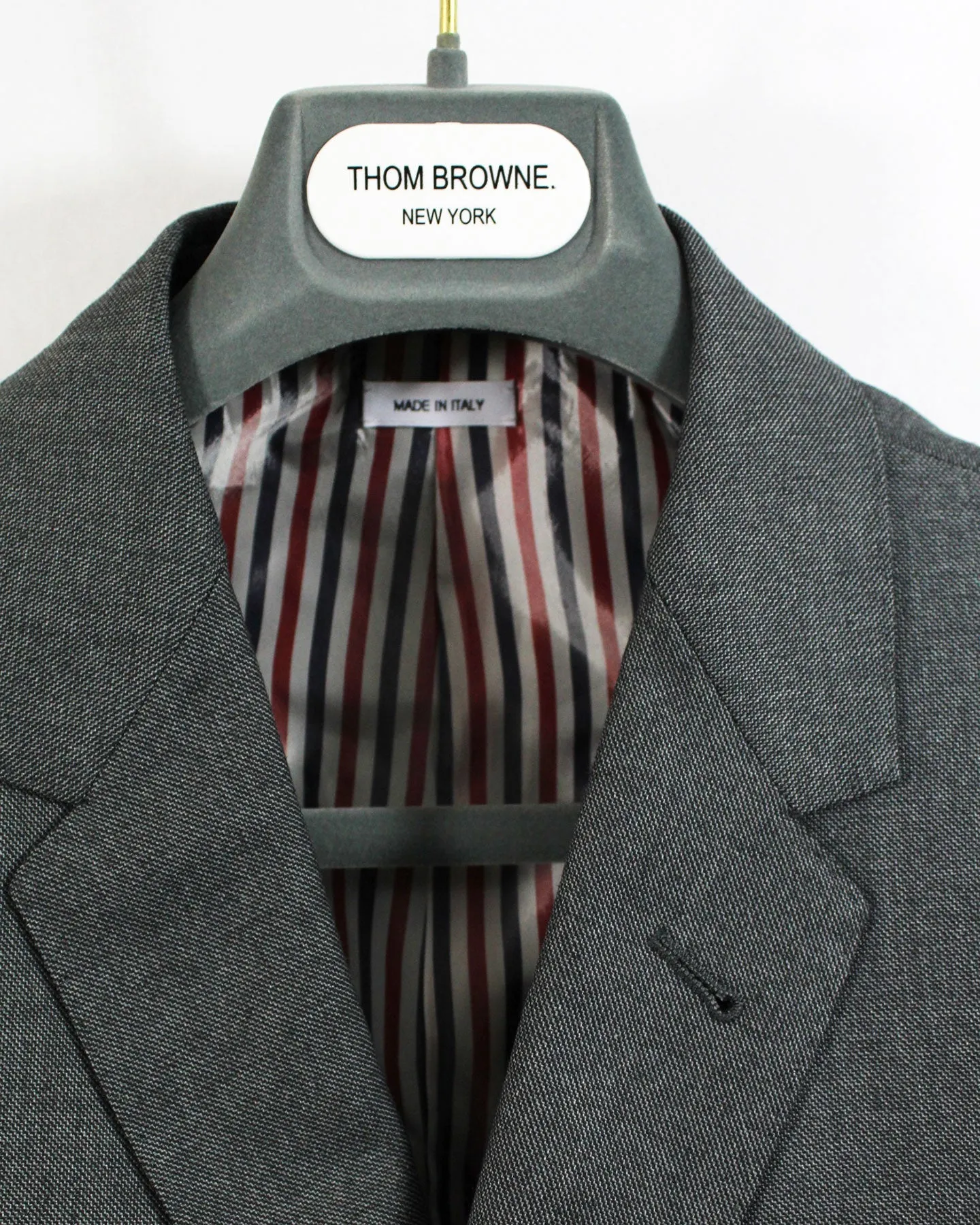 Thom Browne Sport Coat Medium Gray 4 Bar Design EU 52 / US 42 SALE