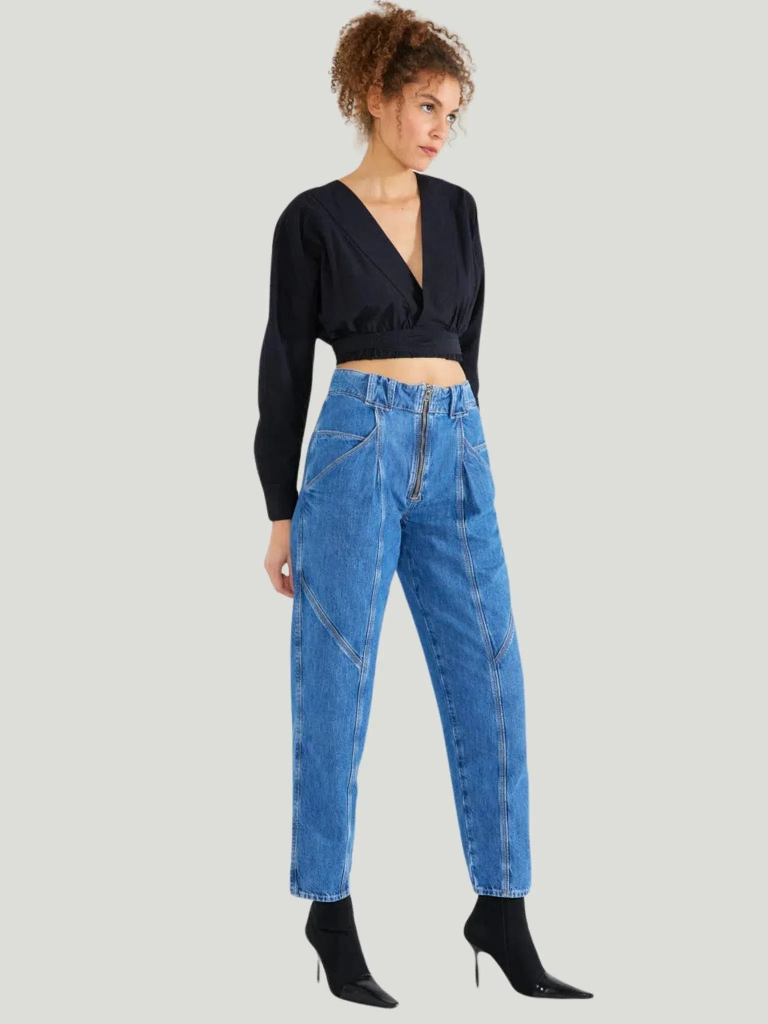 ÉTICA Denim Zoya Vintage Utility Pant