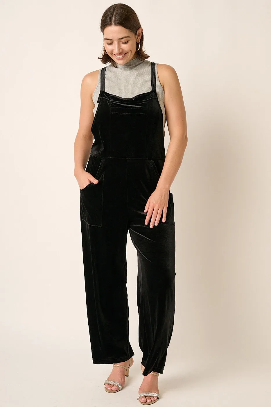 Velvet Overall Jumpsuit