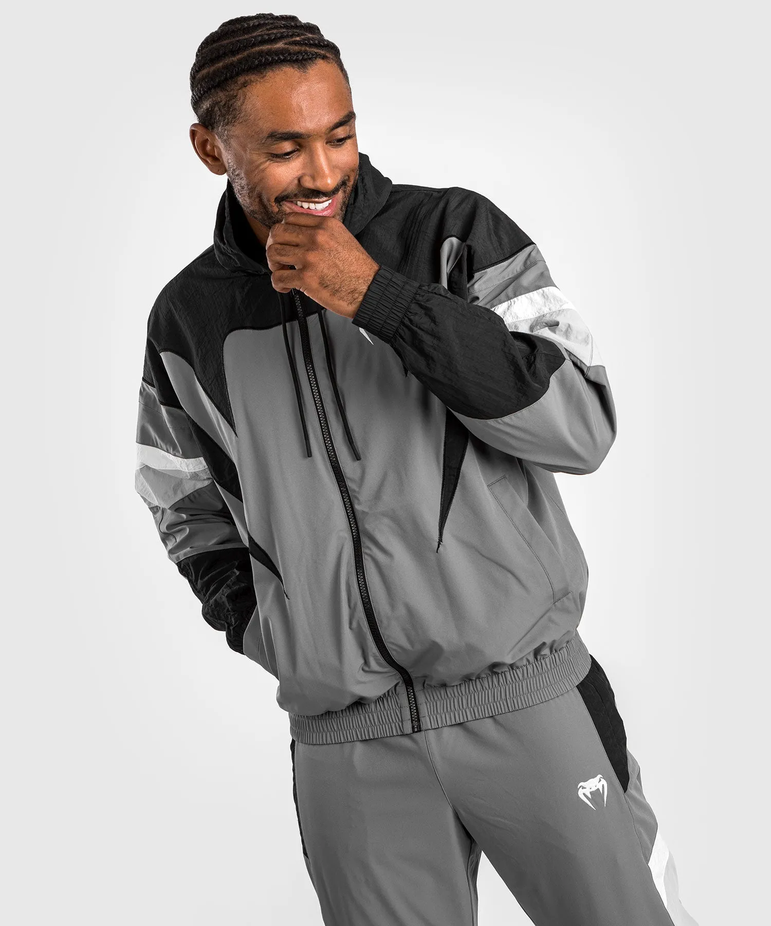 Venum Attack 90 Tracksuit Jacket - Grey