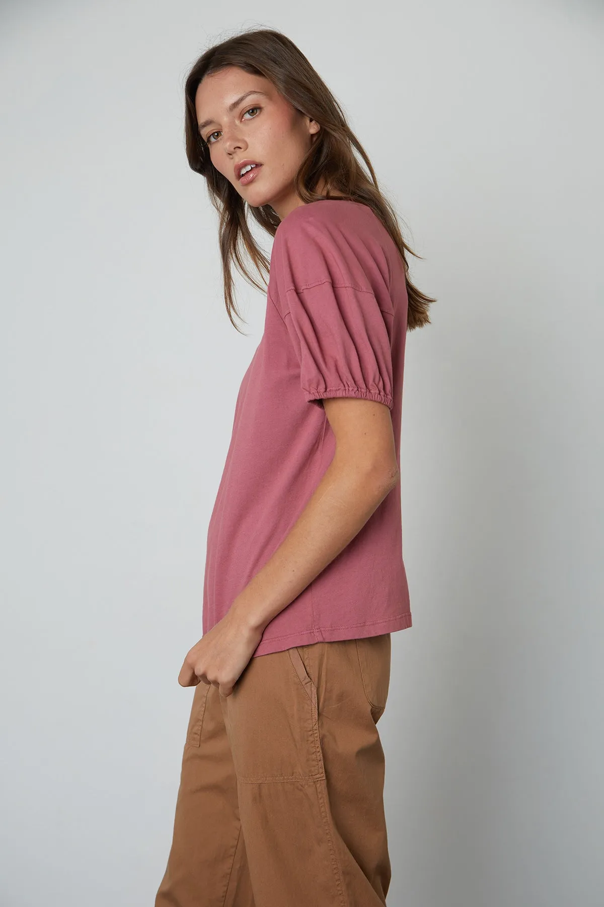 VERNICE PUFF SLEEVE TEE