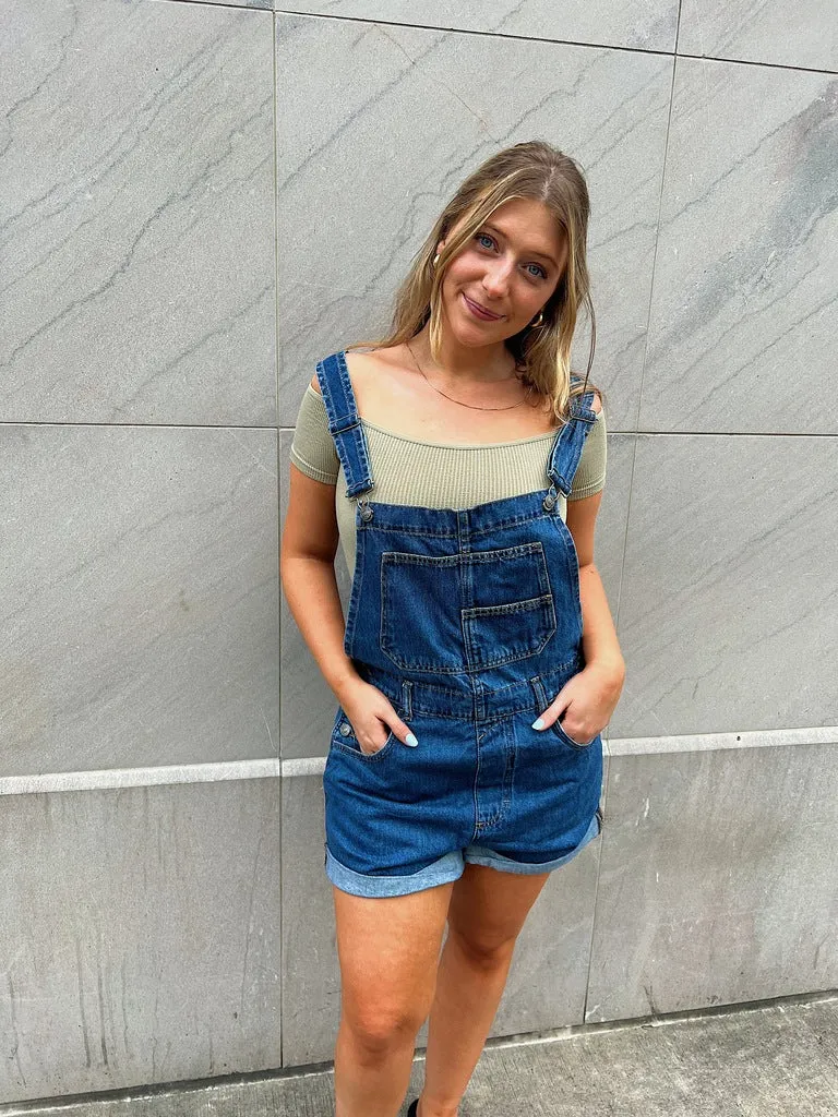 We The Free Ziggy Denim Shortalls