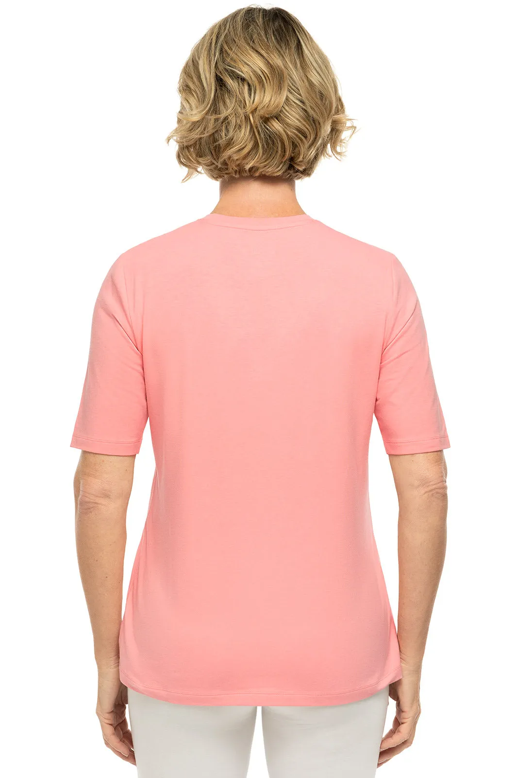 Women's Morada Everyday Short Sleeve T-Shirt | Peachy Pink