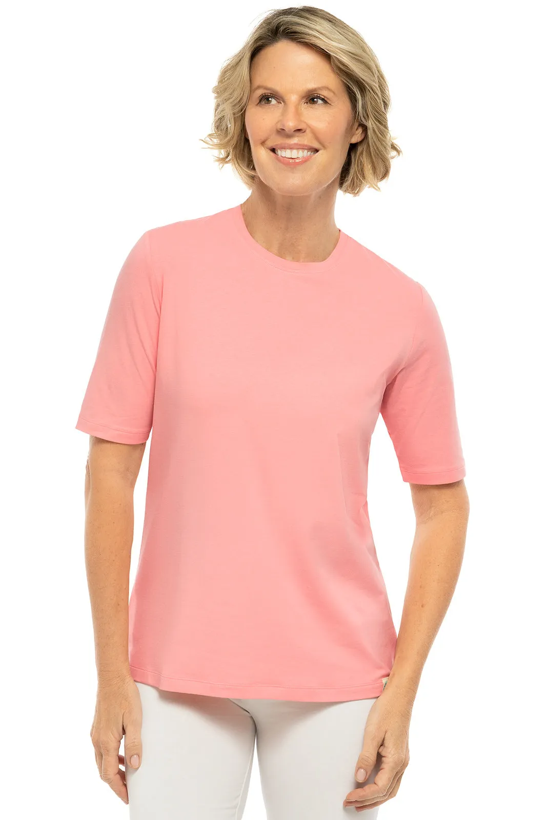 Women's Morada Everyday Short Sleeve T-Shirt | Peachy Pink